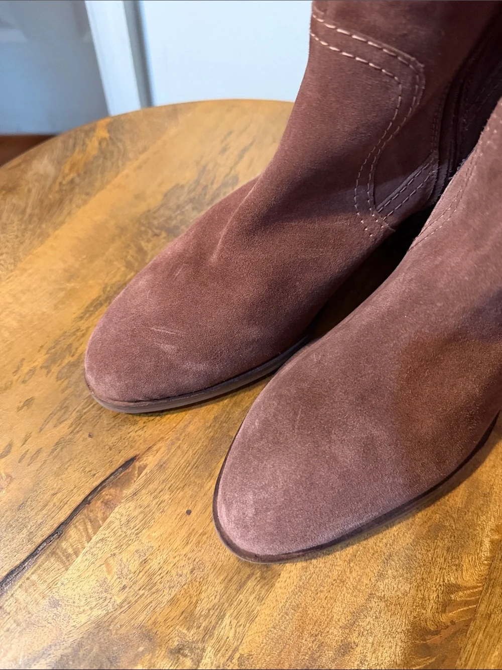 Suede Over The Knee Boots